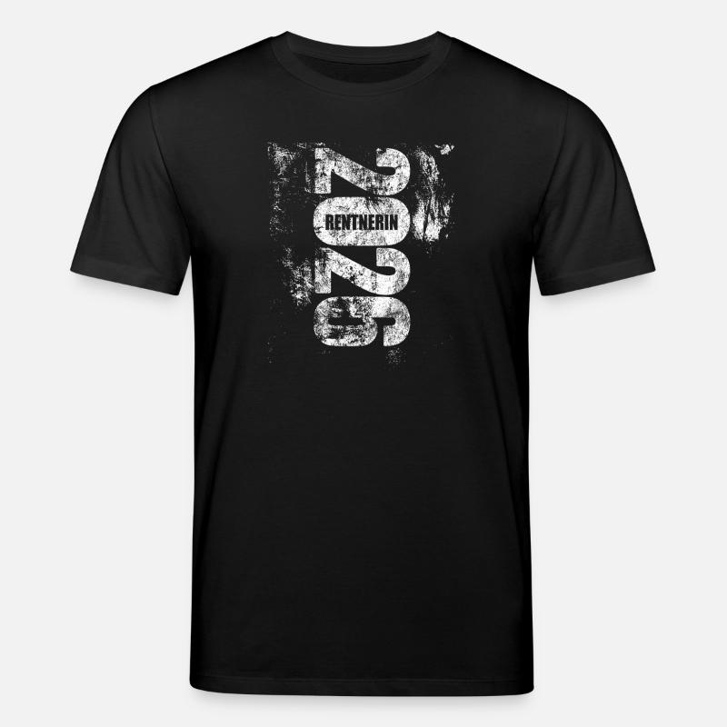 Retraité 2026 | Enfin terminé - T-shirt bio CREATOR Stanley/Stella Unisexe - noir