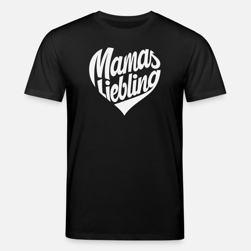 Mamas Liebling Herzdesign - Stanley/Stella Unisex Bio-T-Shirt CREATOR  - Schwarz