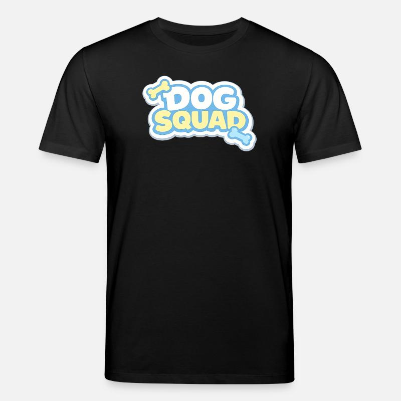 Dog Squad Pastellpfoten - Stanley/Stella Unisex Bio-T-Shirt CREATOR  - Schwarz