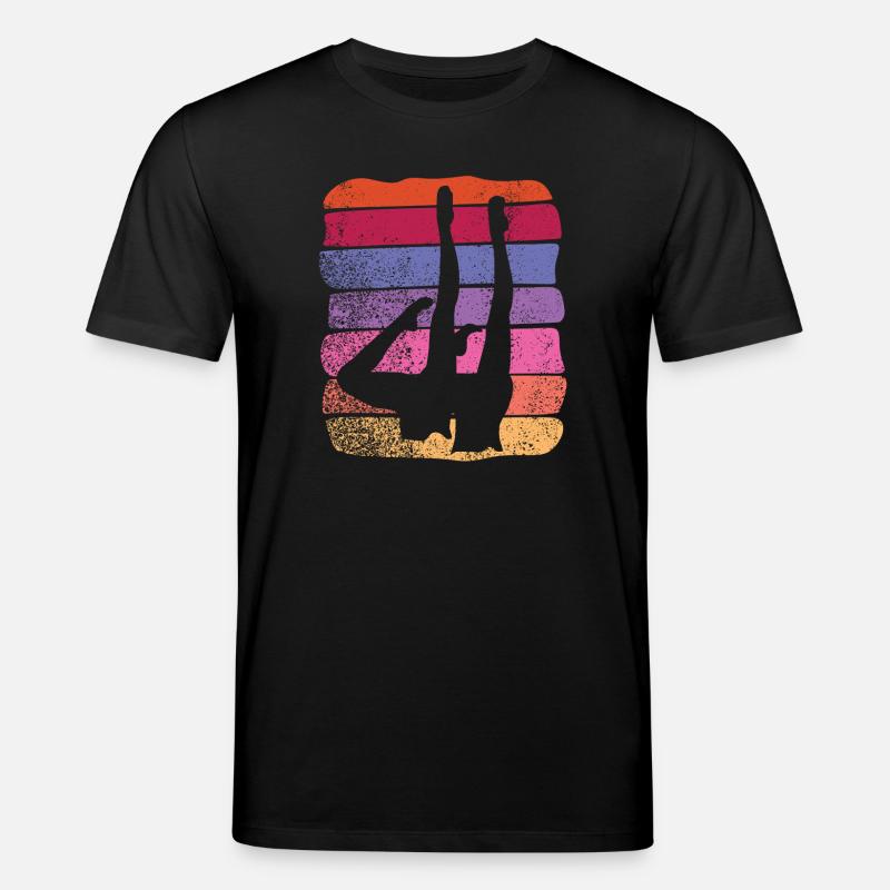 Artistic Swim Team Synchronschwimmen - Stanley/Stella Unisex Bio-T-Shirt CREATOR  - Schwarz