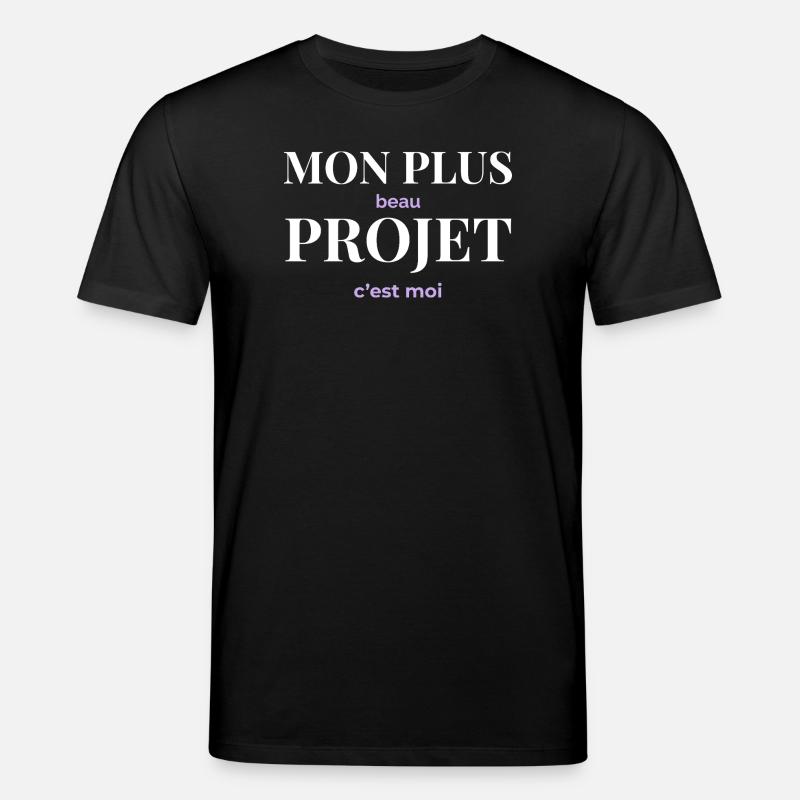 Mon Plus Beau Projet — C'est Moi - T-shirt bio CREATOR Stanley/Stella Unisexe - noir