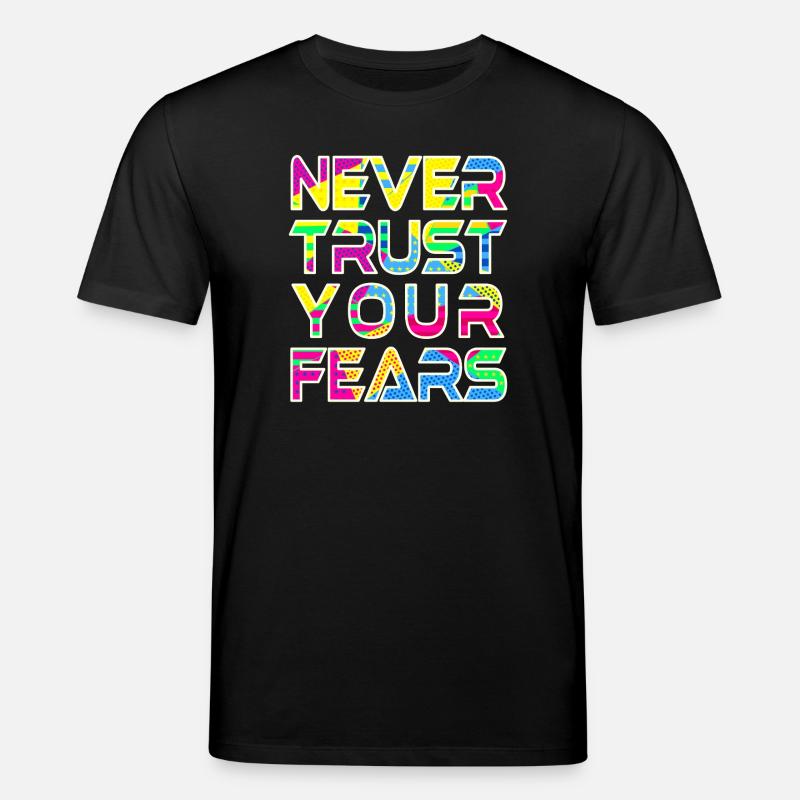Niemals Angst vor W - Stanley/Stella Unisex Bio-T-Shirt CREATOR  - Schwarz