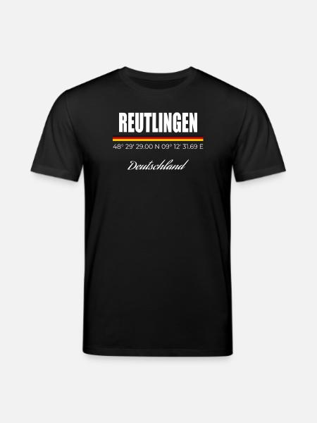 Reutlingen - Stanley/Stella Unisex Bio-T-Shirt CREATOR  - Schwarz