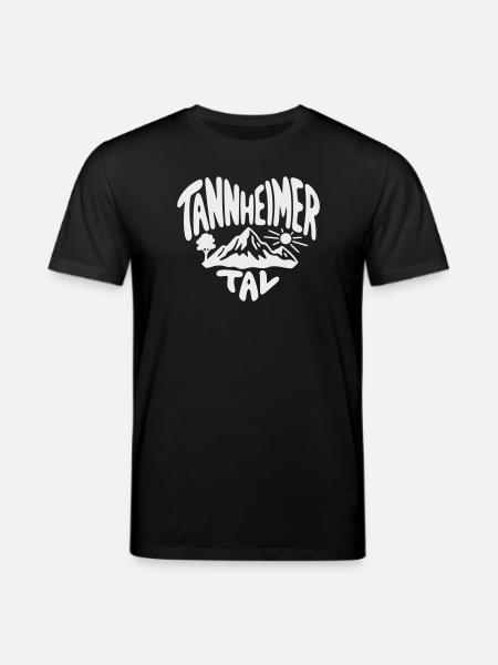 Tannheimer Tal Berglandschaft - Stanley/Stella Unisex Bio-T-Shirt CREATOR  - Schwarz