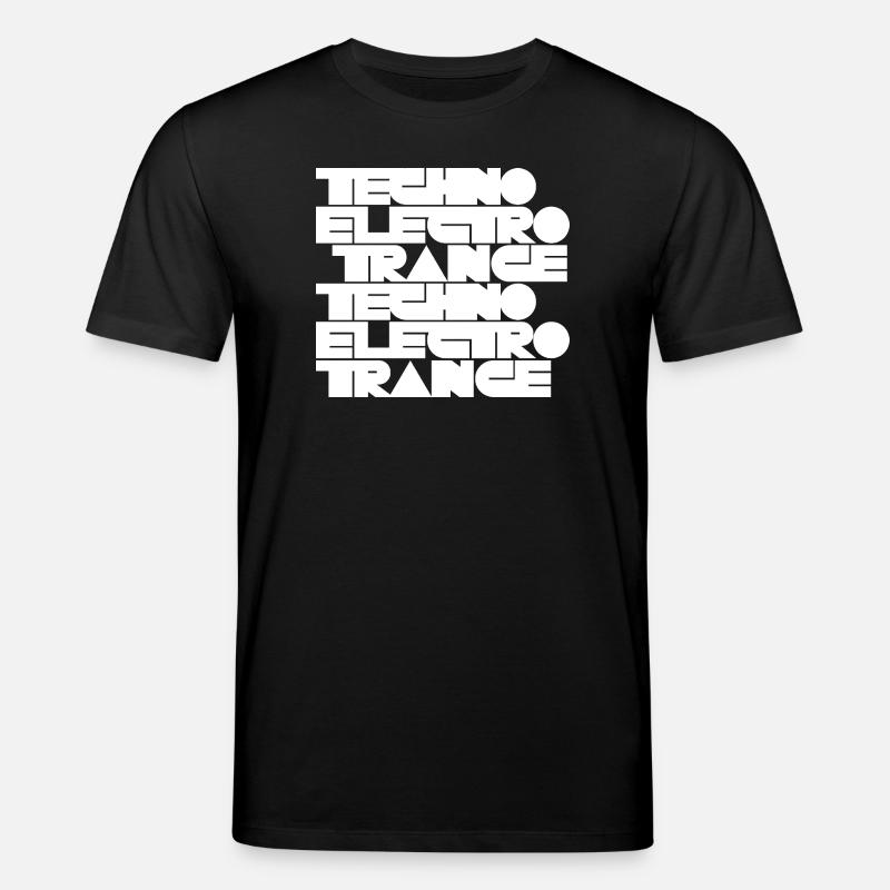 Techno Electro Trance Musik - Stanley/Stella Unisex Bio-T-Shirt CREATOR - Schwarz