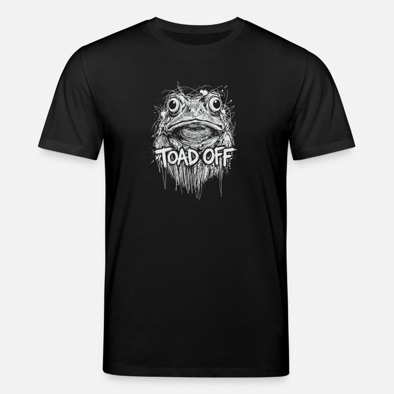 Toad Off Internet Meme Frog - Stanley/Stella CREATOR Unisex Organic T-Shirt - black