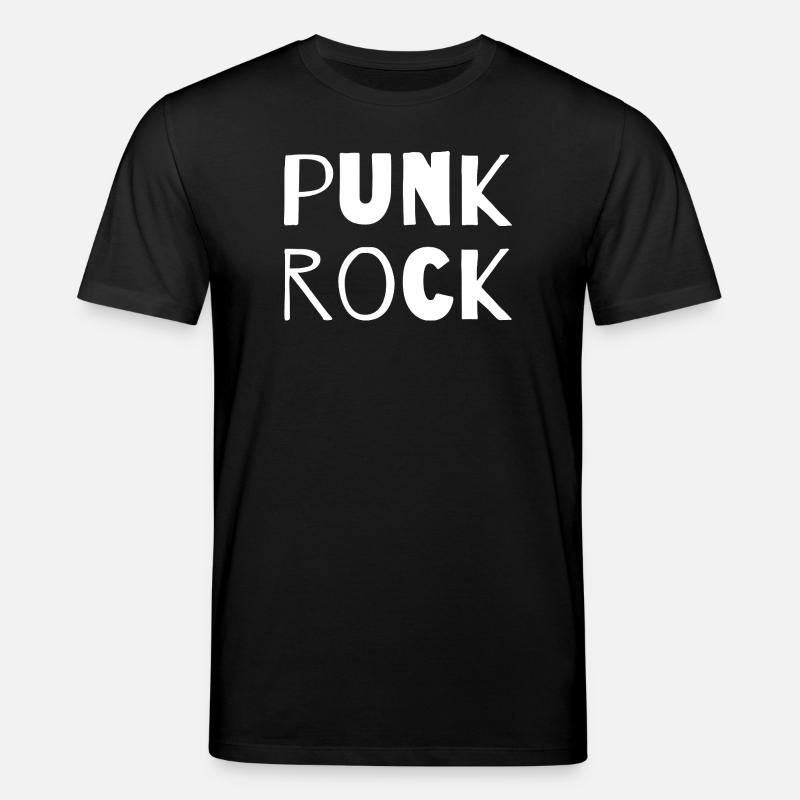 Punkrock Mutige Typografie - Stanley/Stella Unisex Bio-T-Shirt CREATOR  - Schwarz