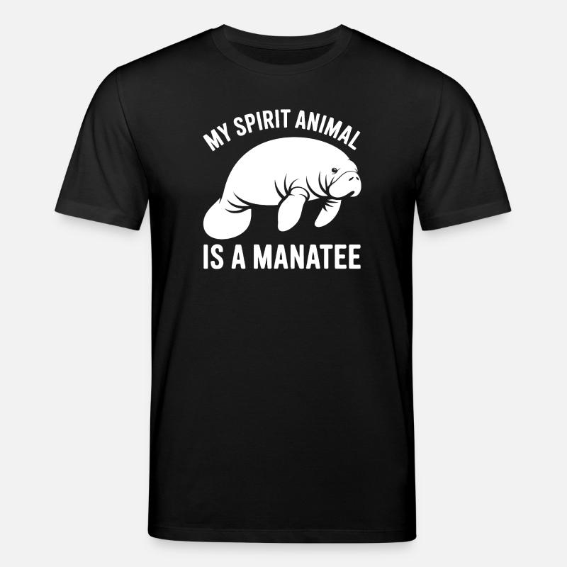 Manatee Spirit Tier - Stanley/Stella Unisex Bio-T-Shirt CREATOR  - Schwarz