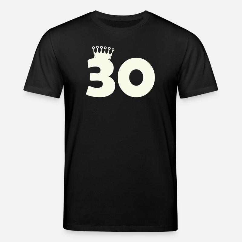 30_krone - Stanley/Stella Unisex Bio-T-Shirt CREATOR  - Schwarz