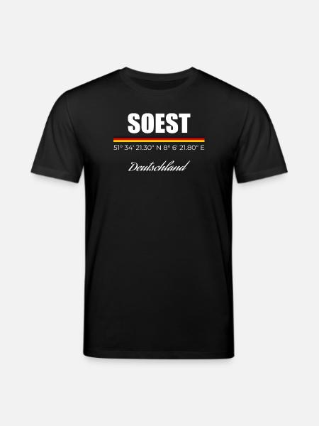 Soest - Stanley/Stella Unisex Bio-T-Shirt CREATOR - Schwarz