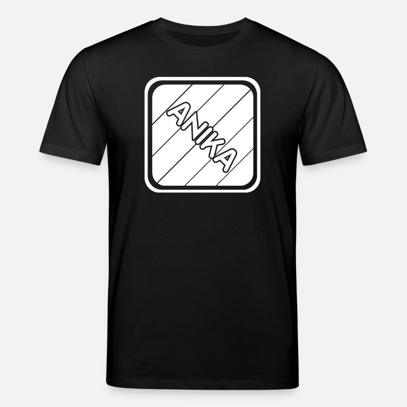Anika as a first name - Stanley/Stella CREATOR Unisex Organic T-Shirt - black