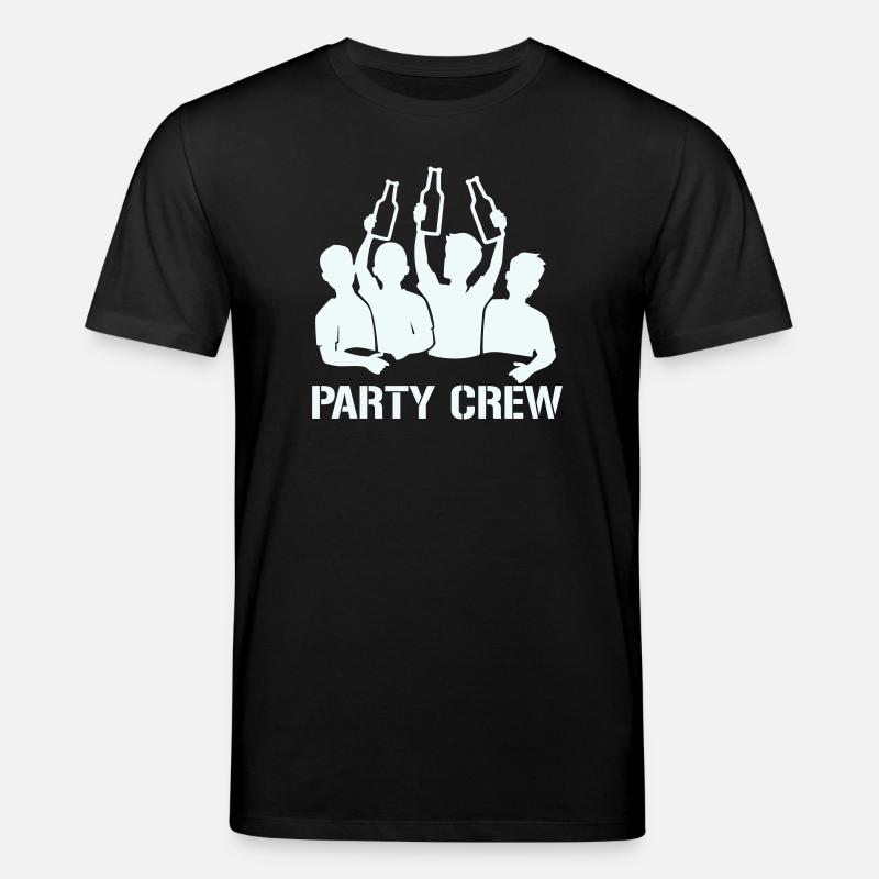 Bottle Raise Party Crew - Stanley/Stella Unisex Bio-T-Shirt CREATOR  - Schwarz