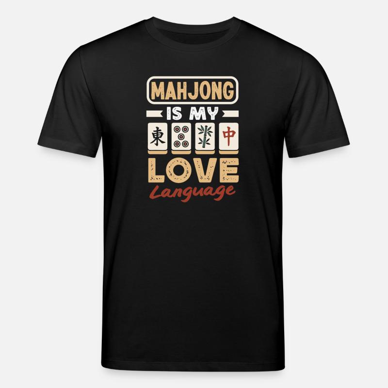 C’est l’heure du Mahjong - T-shirt bio CREATOR Stanley/Stella Unisexe - noir