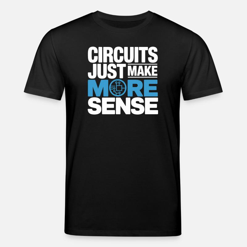 Schaltkreise Machen Technik Sinnvoller - Stanley/Stella Unisex Bio-T-Shirt CREATOR  - Schwarz