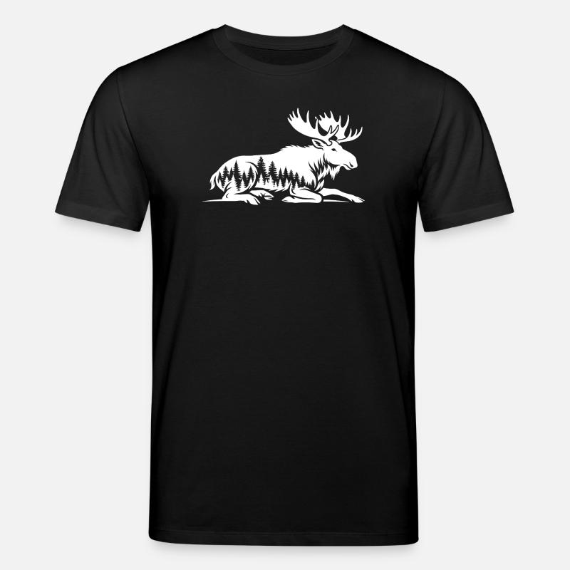 Elch - Stanley/Stella Unisex Bio-T-Shirt CREATOR  - Schwarz