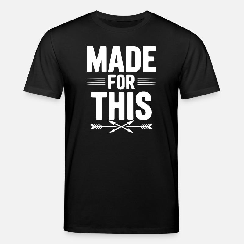Dafür gemacht - Stanley/Stella Unisex Bio-T-Shirt CREATOR  - Schwarz