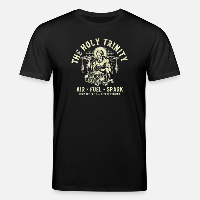 Holy Trinity Engine Spark - Stanley/Stella Unisex Bio-T-Shirt CREATOR  - Schwarz