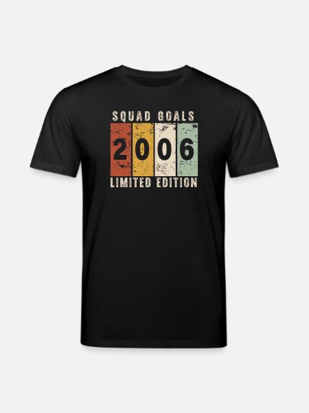 Jubiläum 2006 – 20 Jahre - Stanley/Stella Unisex Bio-T-Shirt CREATOR - Schwarz