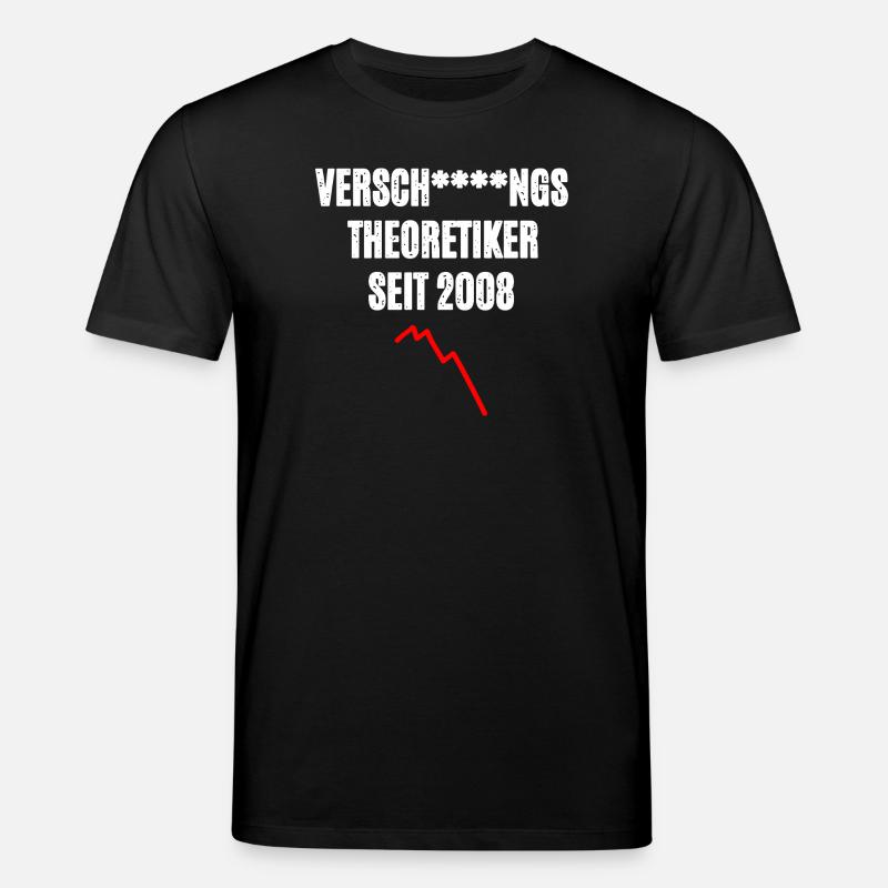 Verschwörungstheoretiker Wirtschaft - Stanley/Stella Unisex Bio-T-Shirt CREATOR  - Schwarz