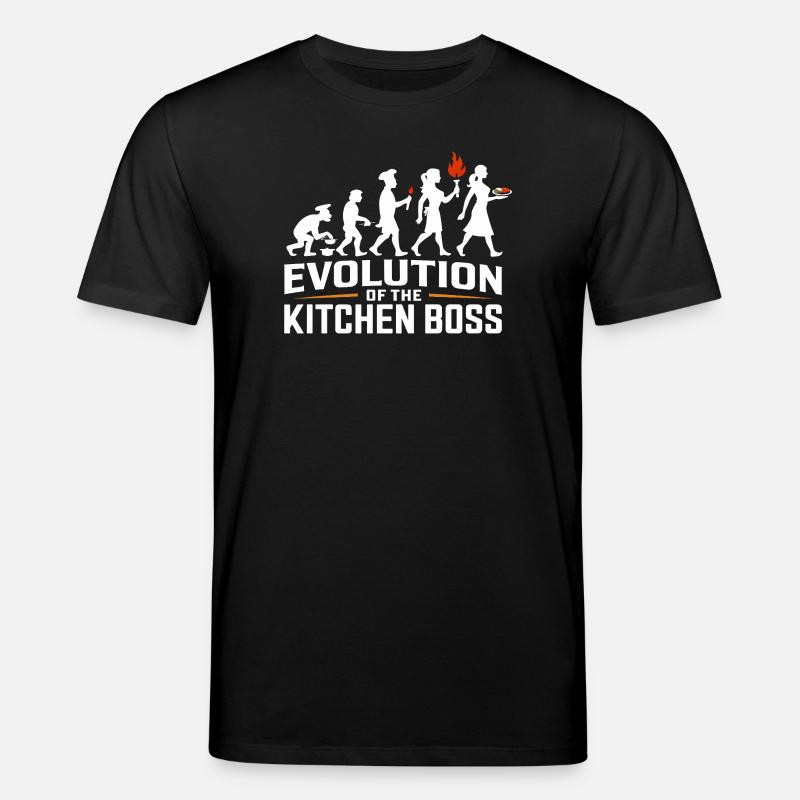 Évolution du chef - T-shirt bio CREATOR Stanley/Stella Unisexe - noir
