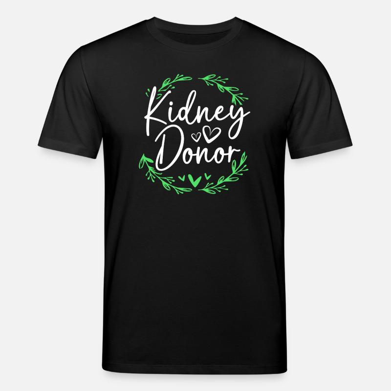 Organspende Transplantation Nierenspender - Stanley/Stella Unisex Bio-T-Shirt CREATOR  - Schwarz