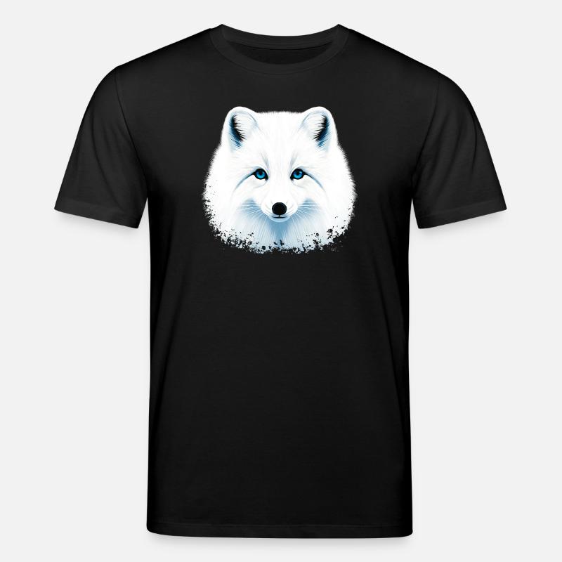 Arctic fox - Stanley/Stella CREATOR Unisex Organic T-Shirt - black