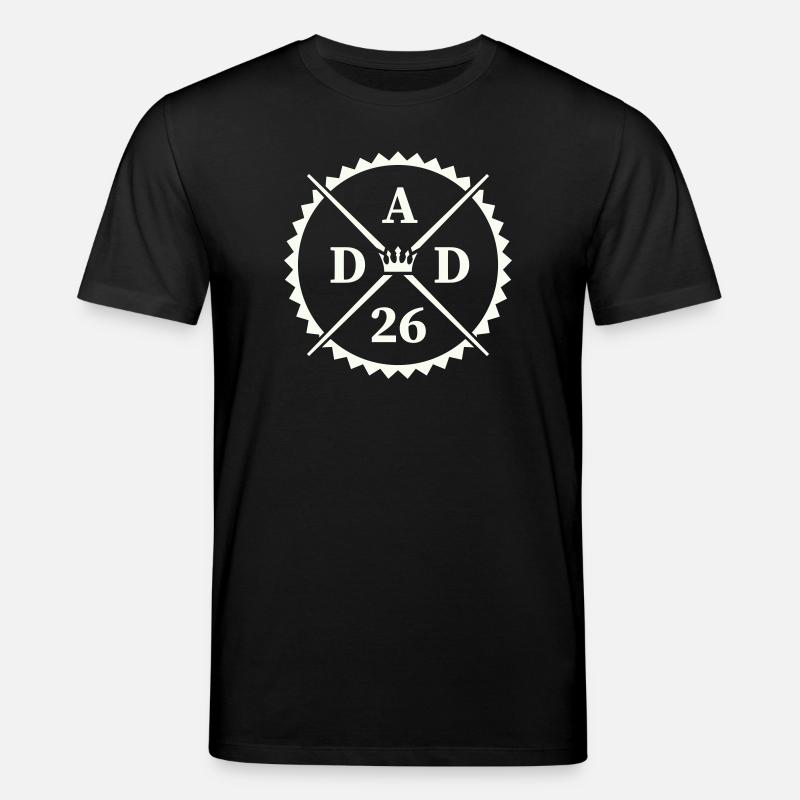 dad_26- - Stanley/Stella Unisex Bio-T-Shirt CREATOR  - Schwarz