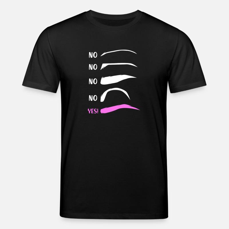 Make-up Microblading Kosmetik Kosmetikerin - Stanley/Stella Unisex Bio-T-Shirt CREATOR - Schwarz