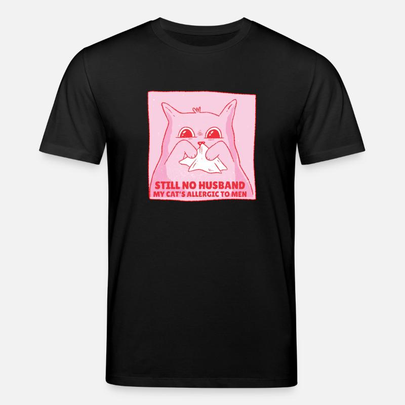 Pas de chat marié qui dit - T-shirt bio CREATOR Stanley/Stella Unisexe - noir