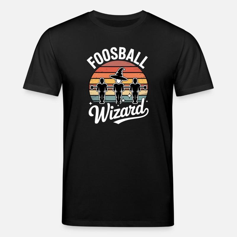 Tischfußball Evolution Lustiges Kickern Foosball - Stanley/Stella Unisex Bio-T-Shirt CREATOR  - Schwarz