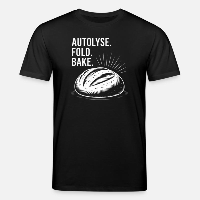 Bread Bold : Art de l’autolyse - T-shirt bio CREATOR Stanley/Stella Unisexe - noir