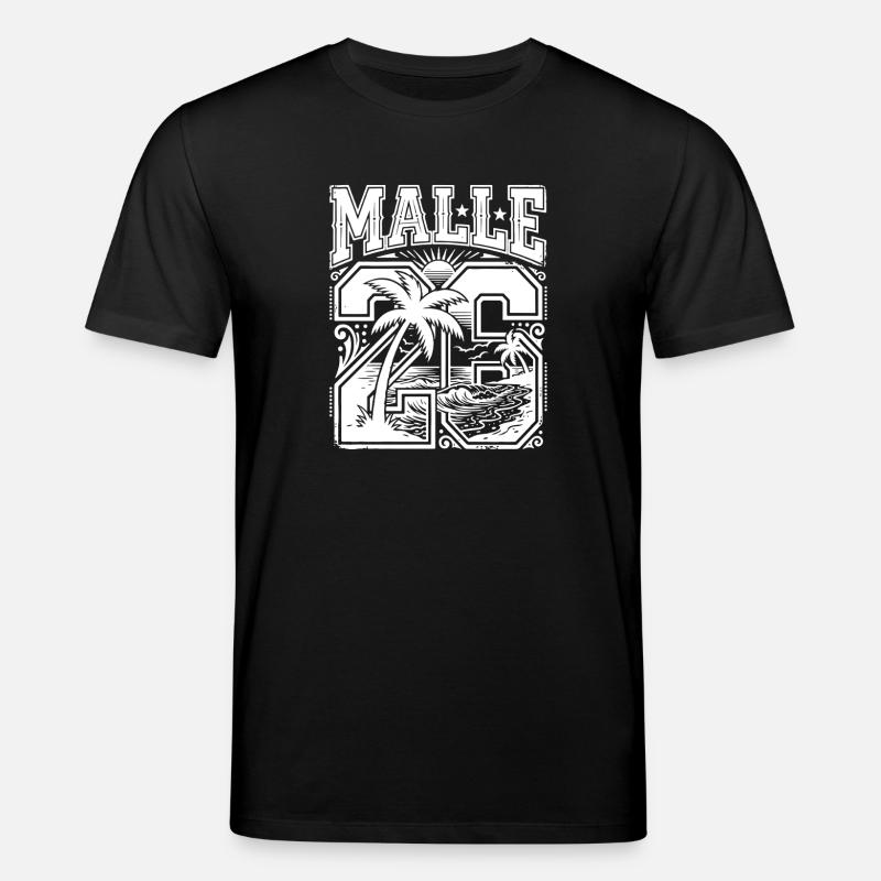 Plage de Malle 2026 Jersey - T-shirt bio CREATOR Stanley/Stella Unisexe - noir