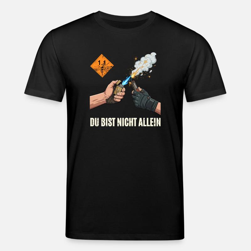 Pyro Bruder - Stanley/Stella Unisex Bio-T-Shirt CREATOR  - Schwarz