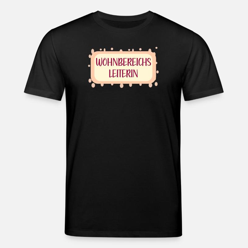 WOHNBEREICHSLEITERIN - Stanley/Stella Unisex Bio-T-Shirt CREATOR  - Schwarz