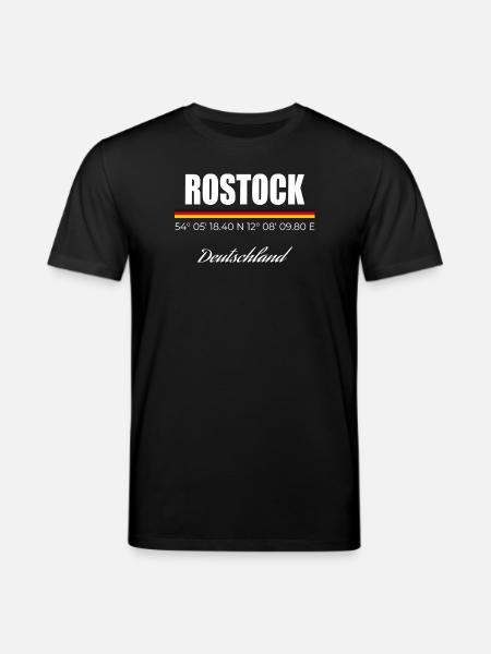 Rostock - Stanley/Stella Unisex Bio-T-Shirt CREATOR  - Schwarz