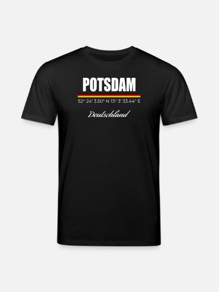 Potsdam - Stanley/Stella Unisex Bio-T-Shirt CREATOR - Schwarz