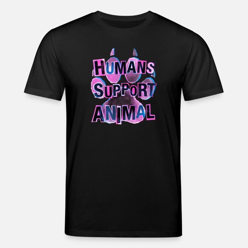 Patte de propriétaire d’animal - T-shirt bio CREATOR Stanley/Stella Unisexe - noir
