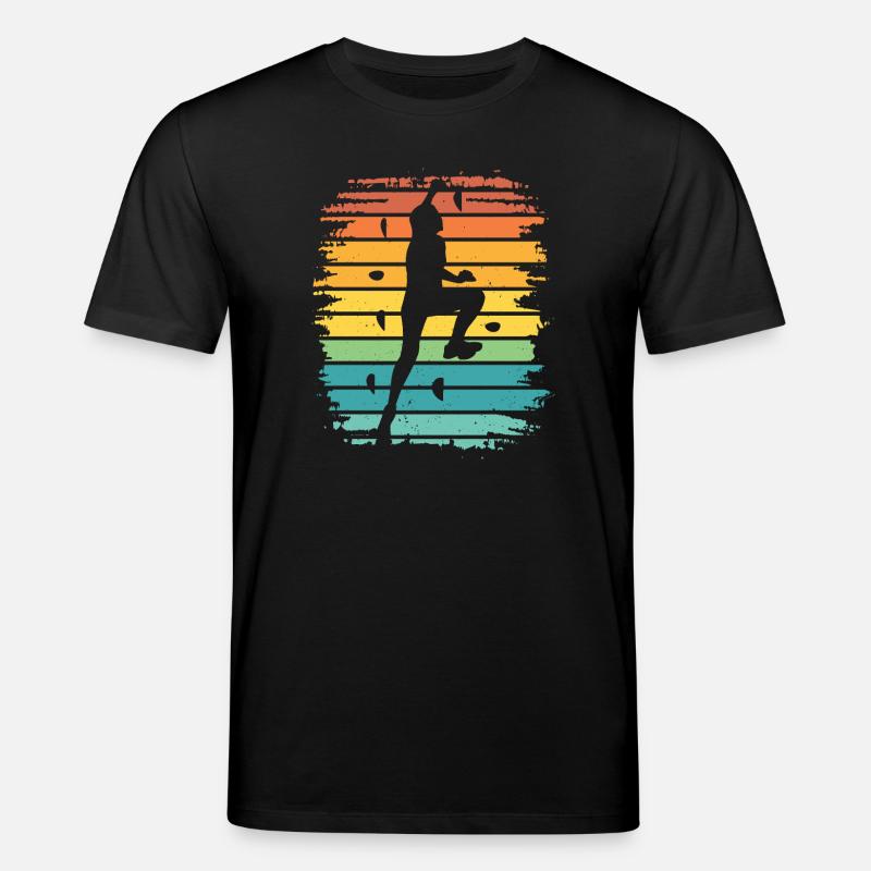 Boulderer Boulder Bouldern - Stanley/Stella Unisex Bio-T-Shirt CREATOR  - Schwarz