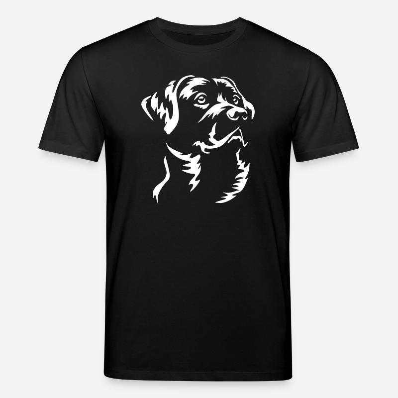Labrador Head "Black Edition" - Stanley/Stella CREATOR Unisex Organic T-Shirt - black