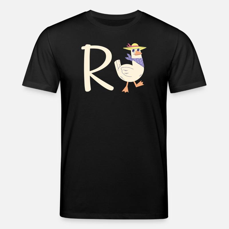 Ente Rente Ruhestand - Stanley/Stella Unisex Bio-T-Shirt CREATOR  - Schwarz