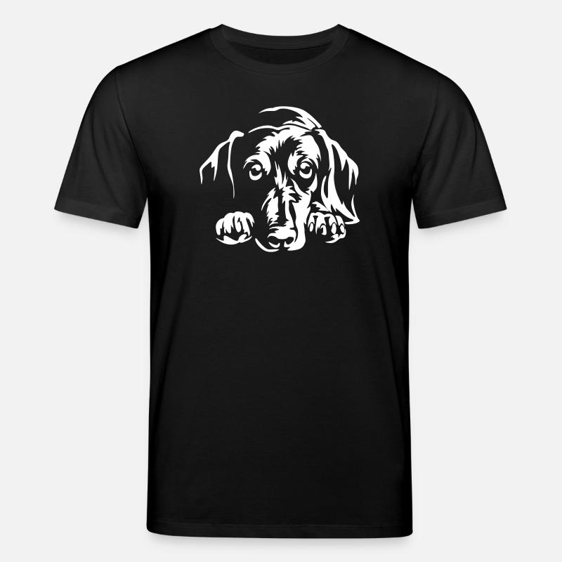 Teckel « Édition Noire » - T-shirt bio CREATOR Stanley/Stella Unisexe - noir