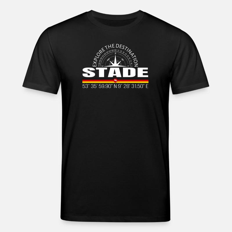 Stade - Stanley/Stella Unisex Bio-T-Shirt CREATOR  - Schwarz