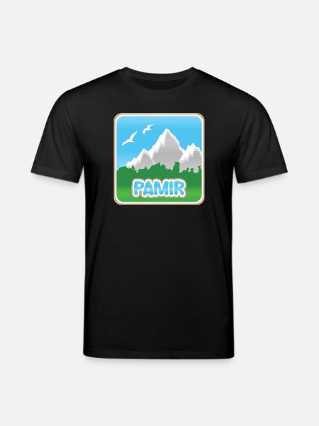 Gift for Pamir - Stanley/Stella CREATOR Unisex Organic T-Shirt - black