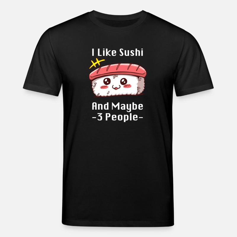 Charme de mème sushi - T-shirt bio CREATOR Stanley/Stella Unisexe - noir