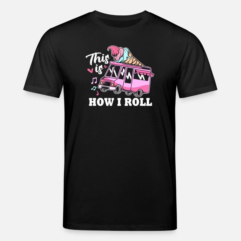 Eisdiele Eiswagen Eis Eiscreme - T-shirt bio CREATOR Stanley/Stella Unisexe - noir