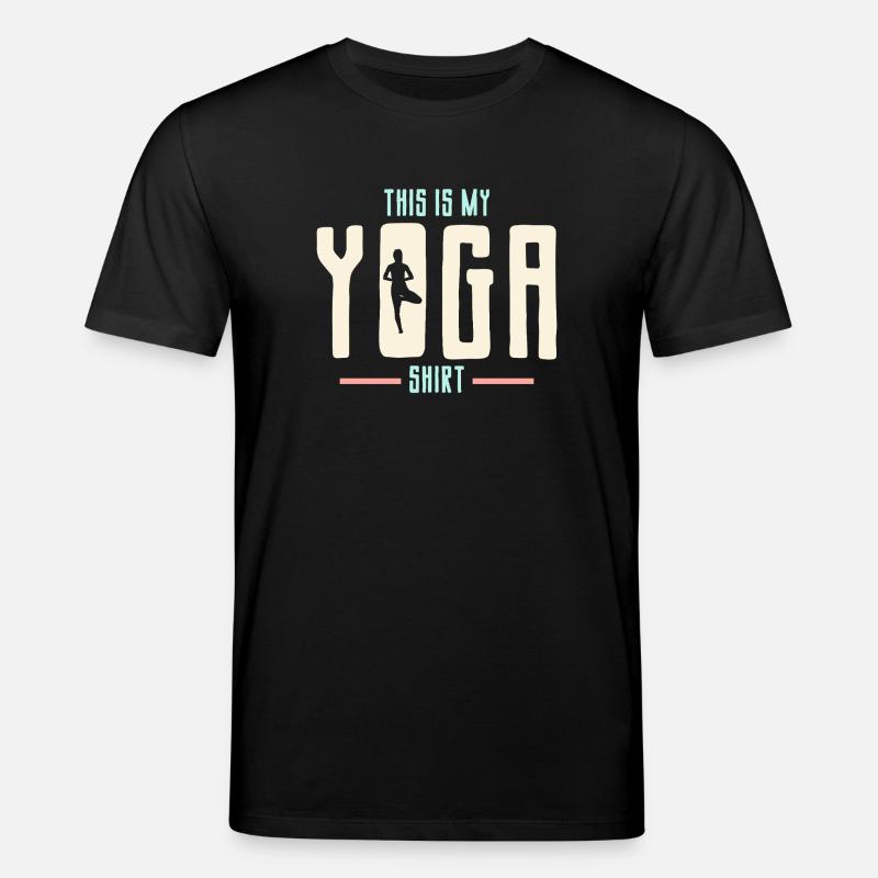 Yoga - Stanley/Stella Unisex Bio-T-Shirt CREATOR - Schwarz