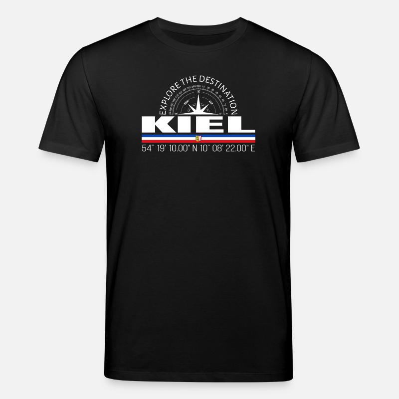 Kiel - Stanley/Stella Unisex Bio-T-Shirt CREATOR  - Schwarz