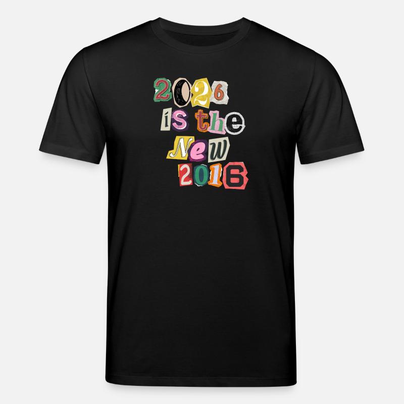 2026 est la nouvelle année 2016 - T-shirt bio CREATOR Stanley/Stella Unisexe - noir