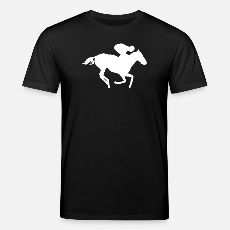 Reiten - Stanley/Stella Unisex Bio-T-Shirt CREATOR  - Schwarz