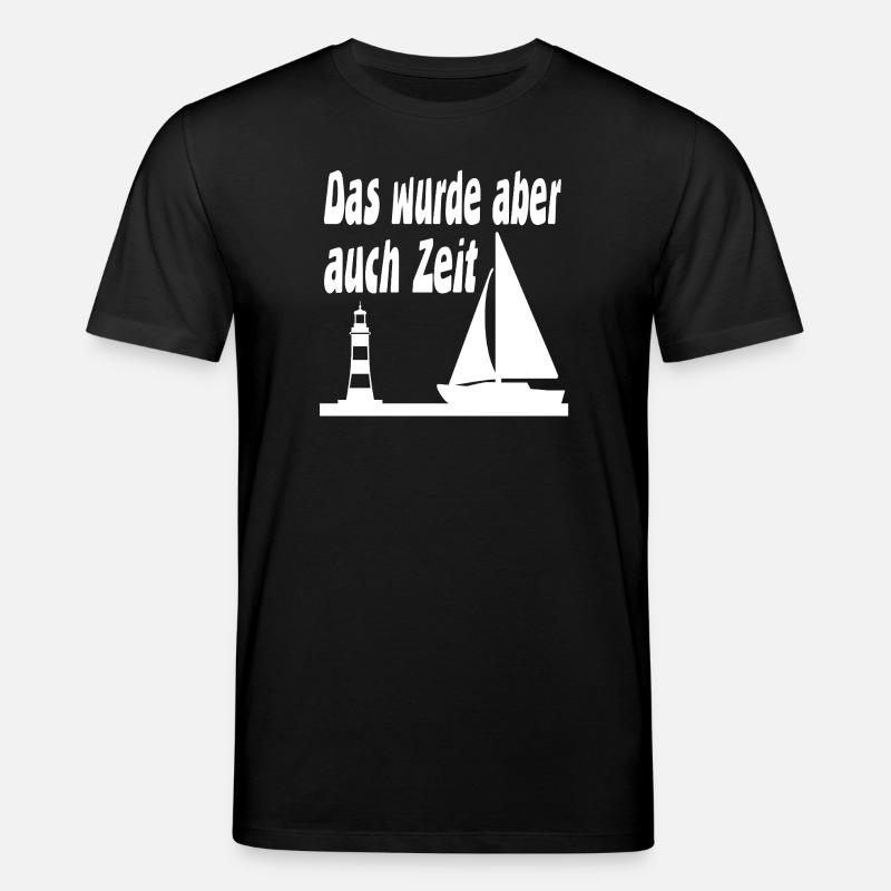 Segeln - Stanley/Stella Unisex Bio-T-Shirt CREATOR  - Schwarz